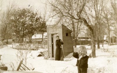 Snowy Outhouse