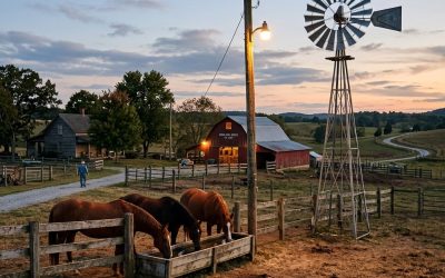 Windmill, Kerosene, Electricity